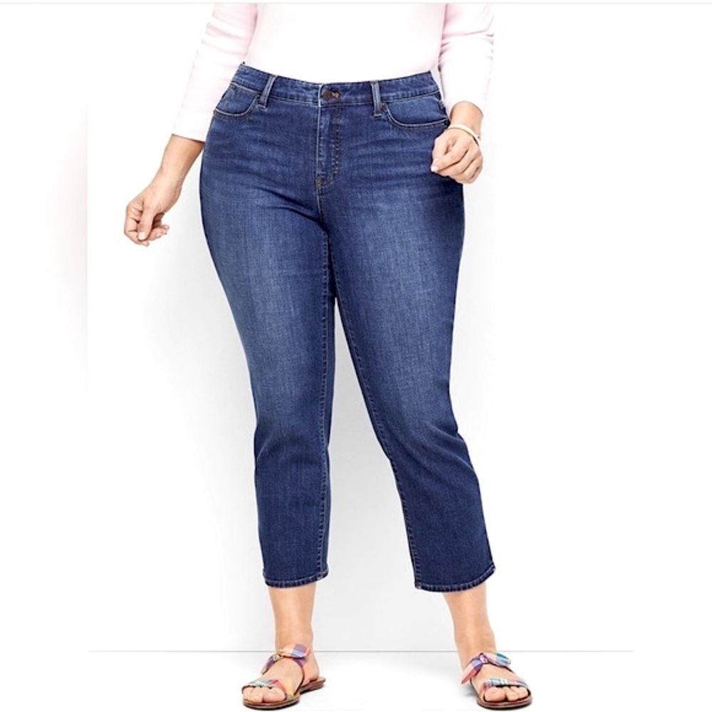 Talbots NWT Flawless Straight Crop